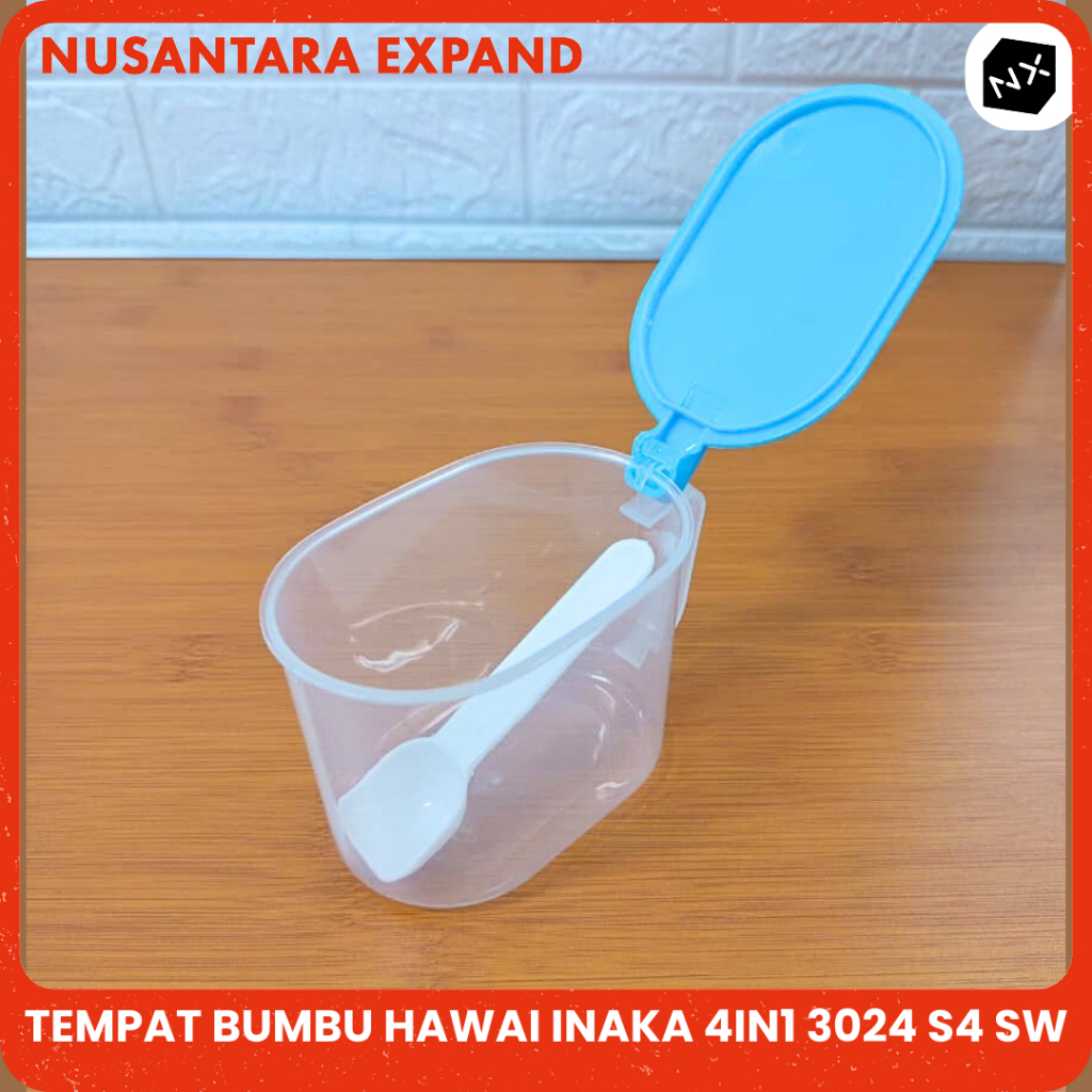Tempat Bumbu Dapur Set 3In1 / Set 4In1 Kichen Set Inaka Hawaii 3024