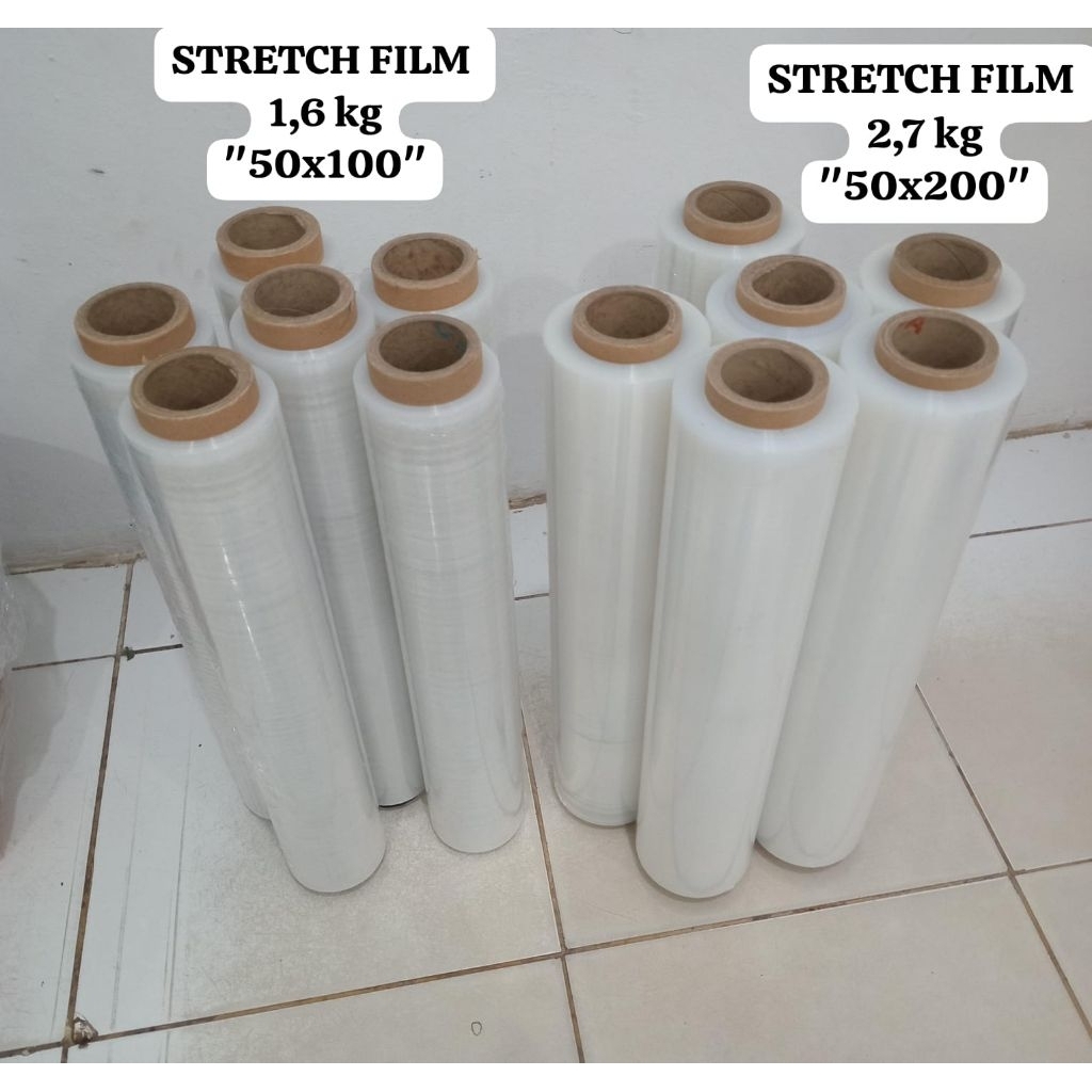 *KHUSUS BATAM* WRAPPING PLASTIC/PLASTIK REPPING/PLASTIK PEMBUNGKUS BARANG/STRETCH PLASTIK