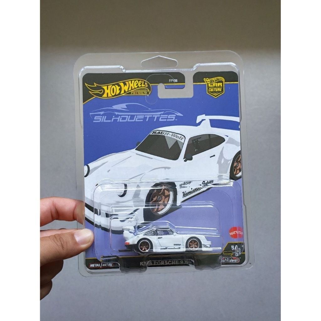 Hotwheels Premium RWB Porsche 930 White hotwheels rwb putih