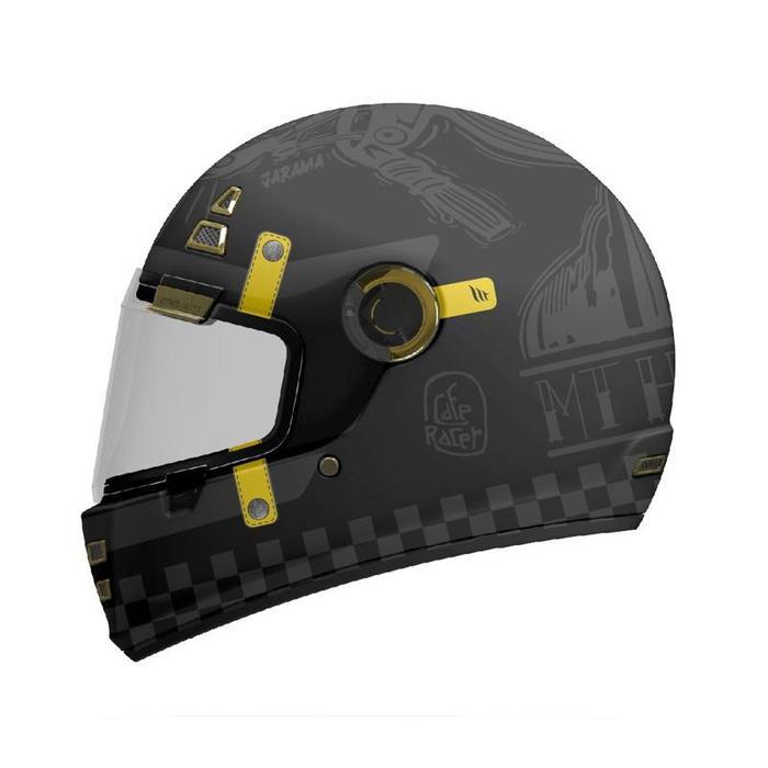 HELM MT HELMETS - JARAMA ZONE C1 MATT BLACK