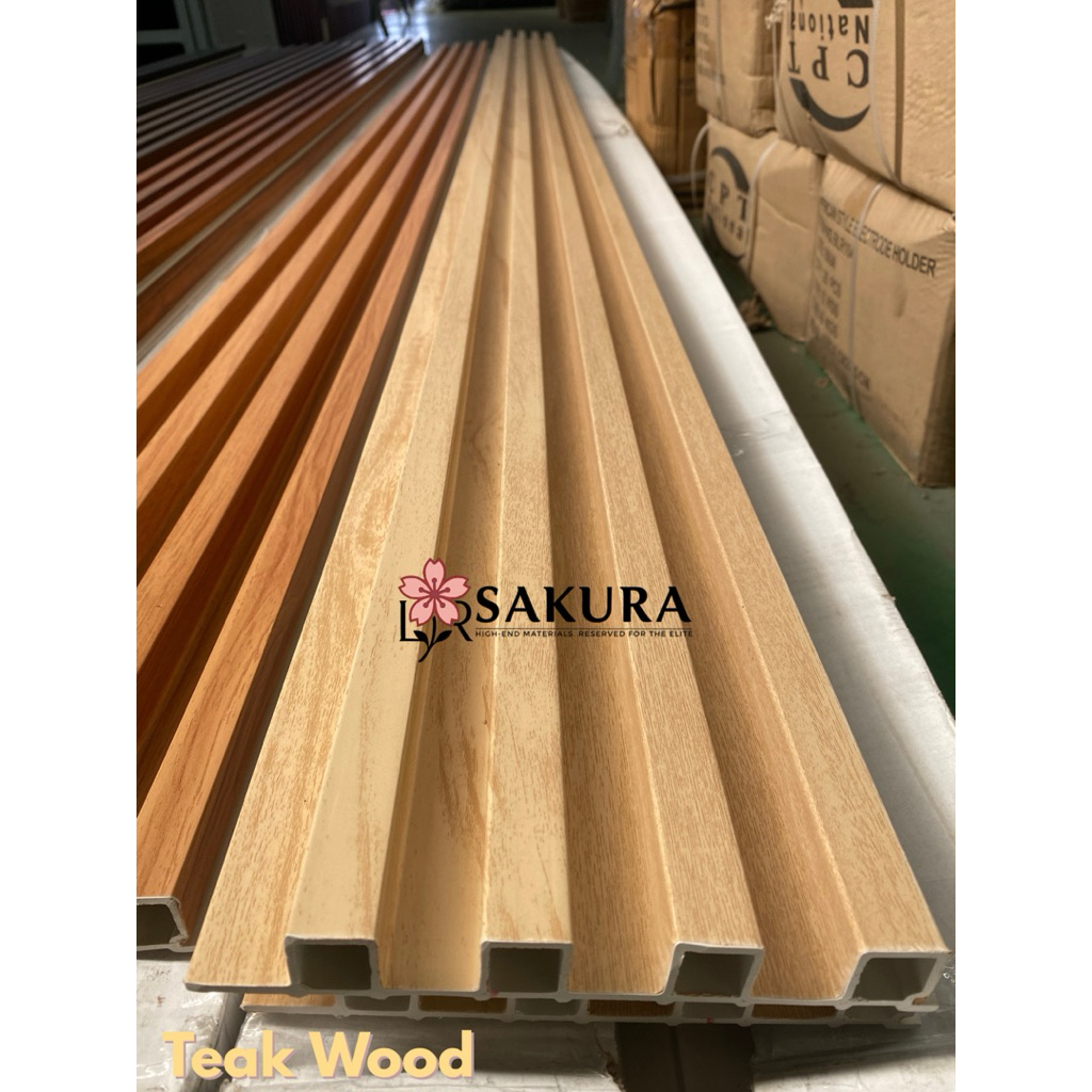 WPC Wall Panel Sakura 12pcs/dus Khusus Area Surabaya