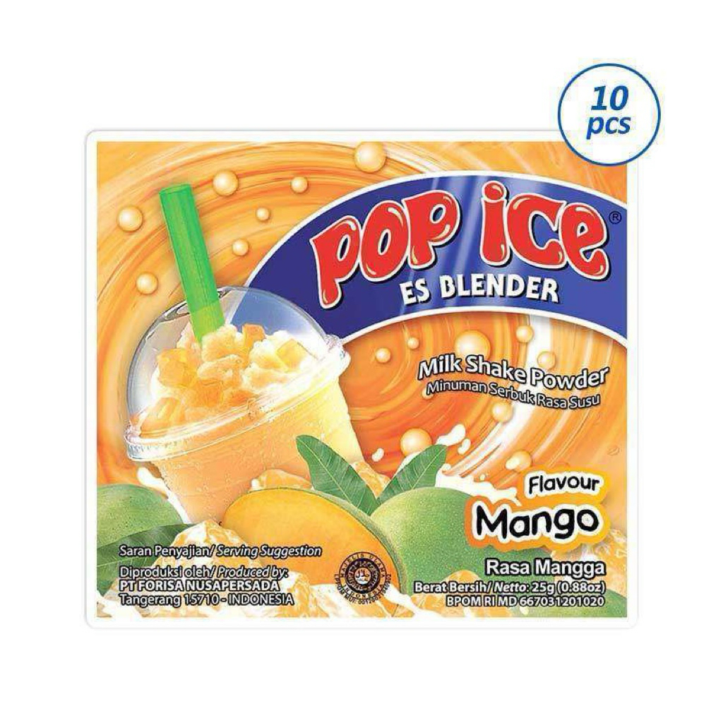 

Pop Ice Mango/Mangga 10 pcs