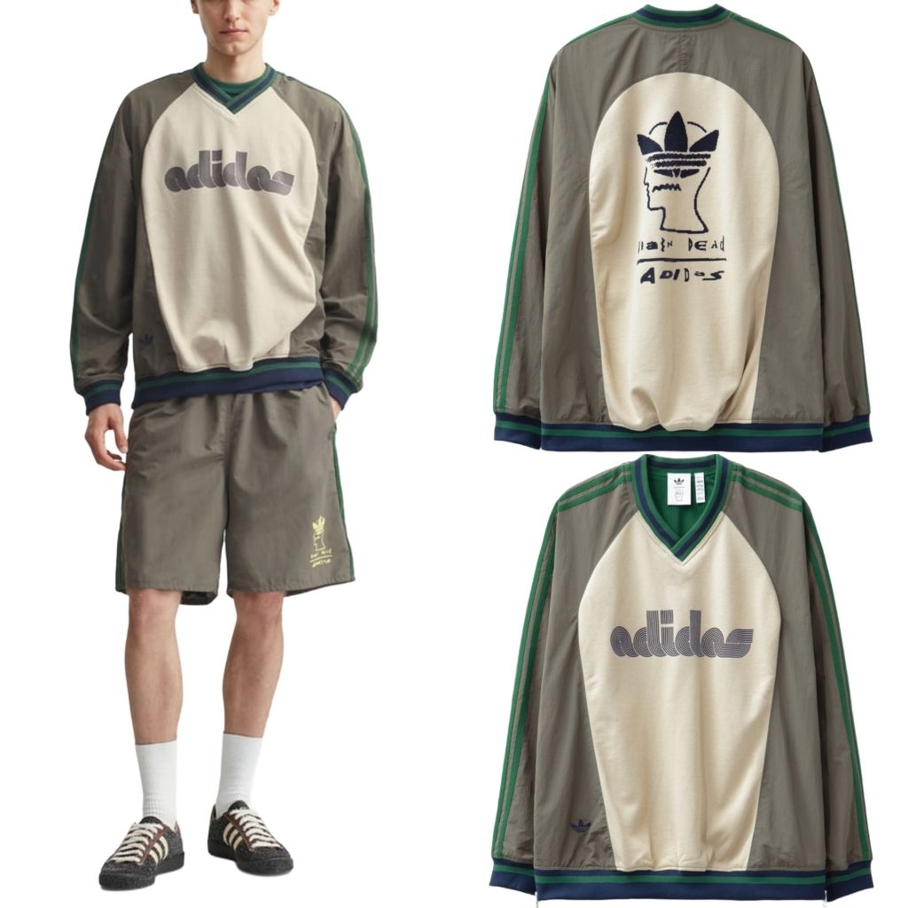 AD x Brain Dead Pullover Windbreaker