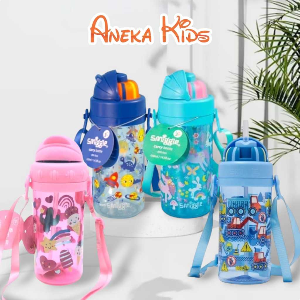 Botol Minum Anak Paud/TK/SD - Botol Minum Tali Mix Motif