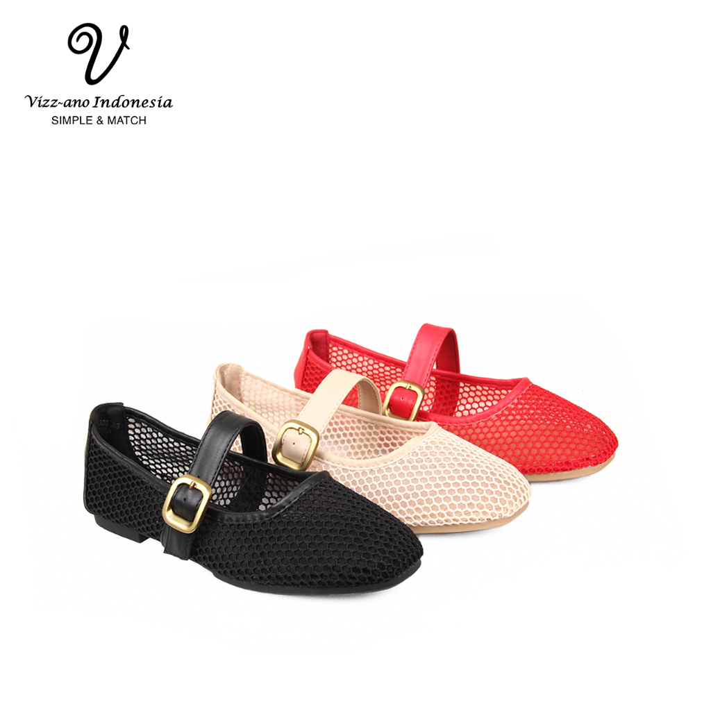 Vizzano Shoes Sepatu Flatshoes Wanita Design Libra