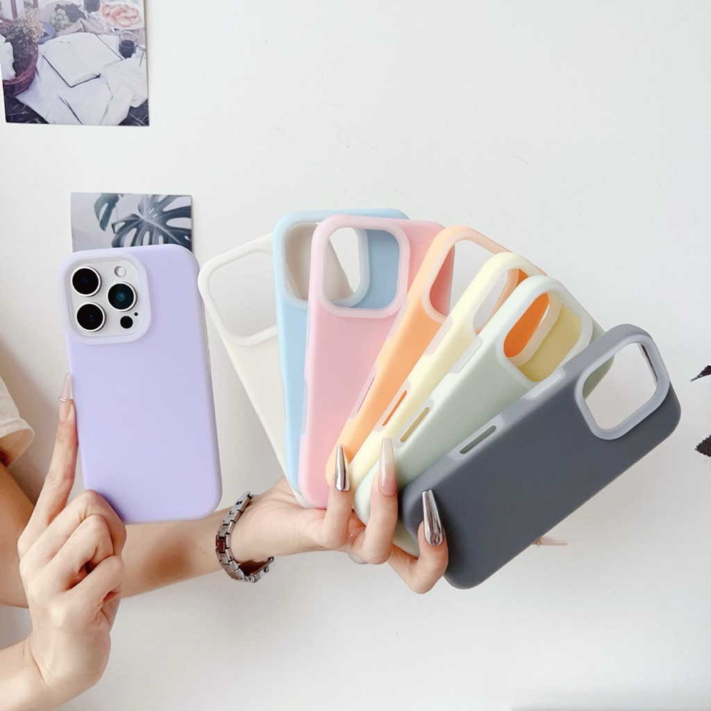 Case Liquid Bludru Jelly For IPHONE 11 12 13 14 14+ 15 15+ 16 16+ PRO MAX PLUS Soft Casing Elegan
