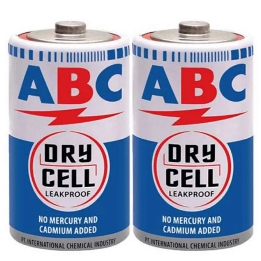 Baterai ABC BESAR tipe D R20S (2pcs)