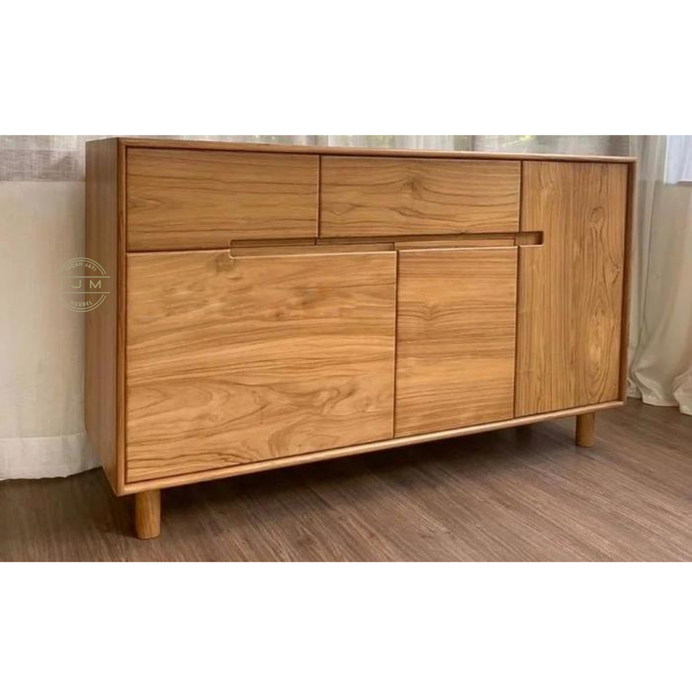 Meja Tv Minimalis Buffet Tv Minimalis Modern Kayu Jati Rak Tv Minimalis Modern Jati Solid Lemari Tv 