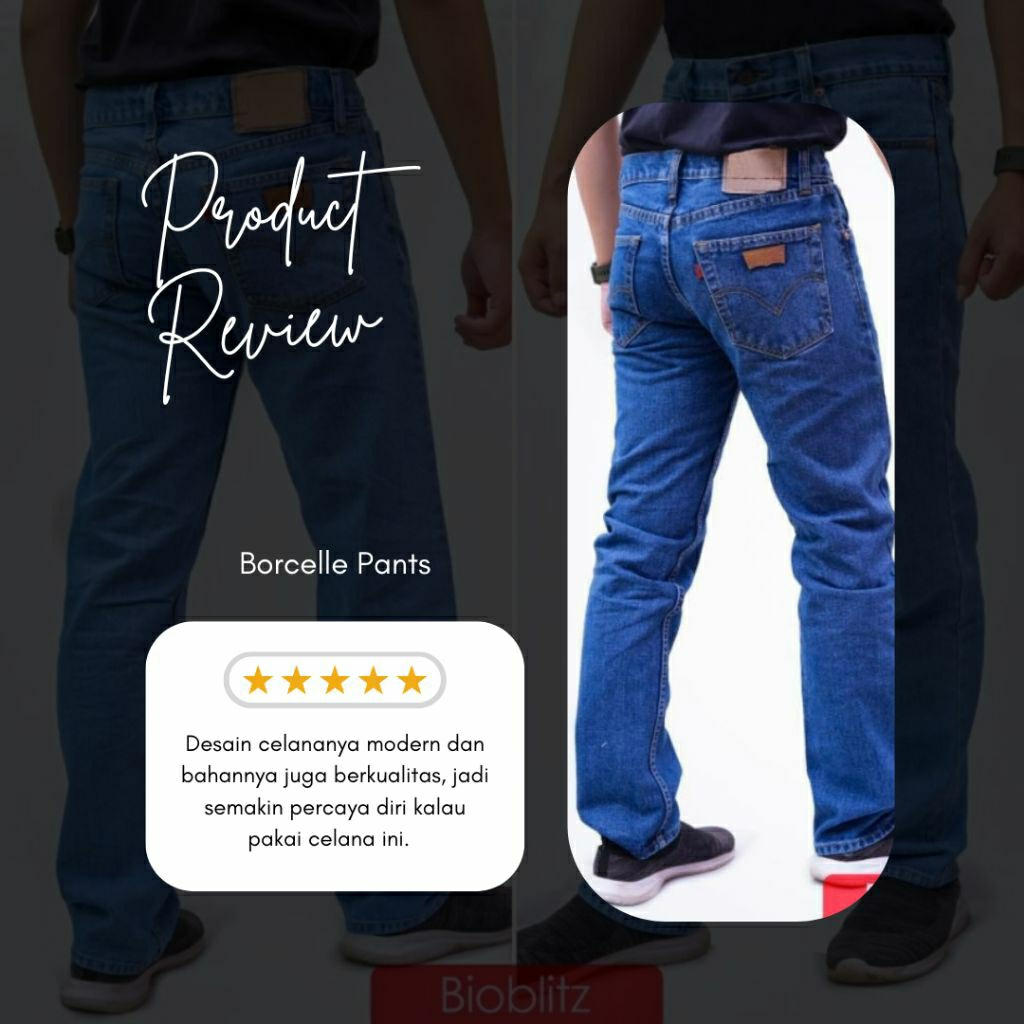 CELANA JEANS PANJANG PRIA CELANA JEANS STANDAR PRIA JEANS CELANA STANDAR REGULER PRIA