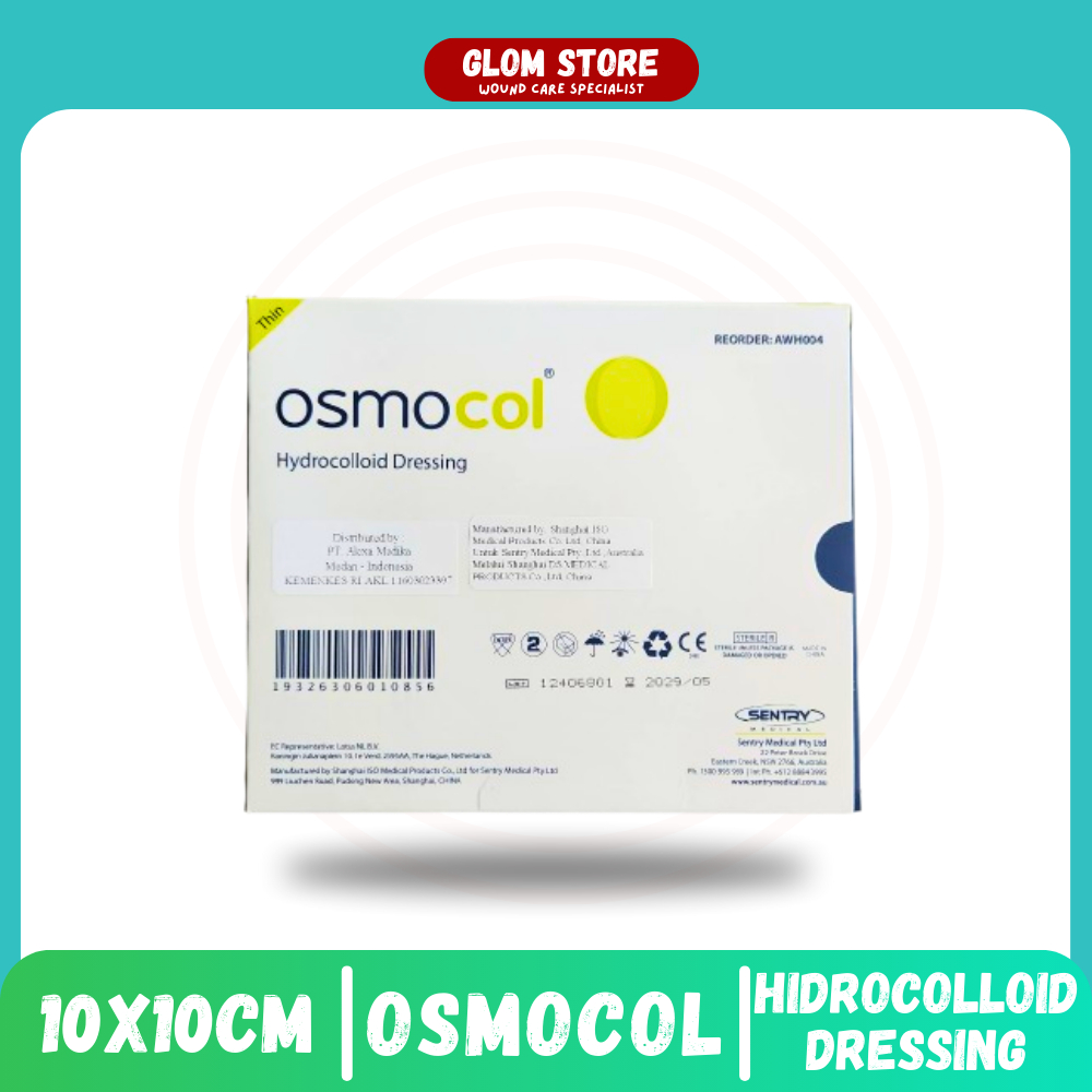Osmocol Hydrocolloid Dressing Thin 10 x 10cm
