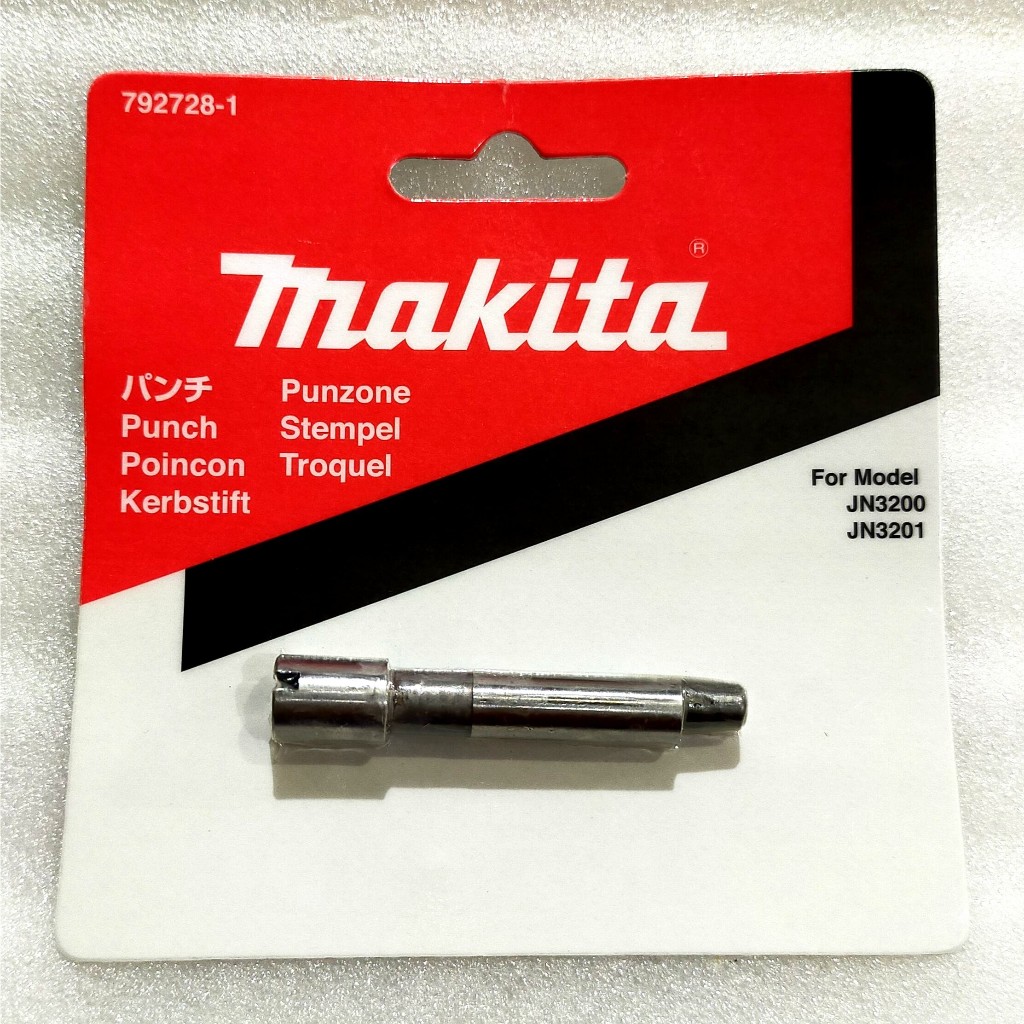 Makita 792728-1 Punch for JN3200 JN3201 3.2mm ( 10 Ga ) Nibbler ORIGINAL / Mata Punch Mesin Pemotong