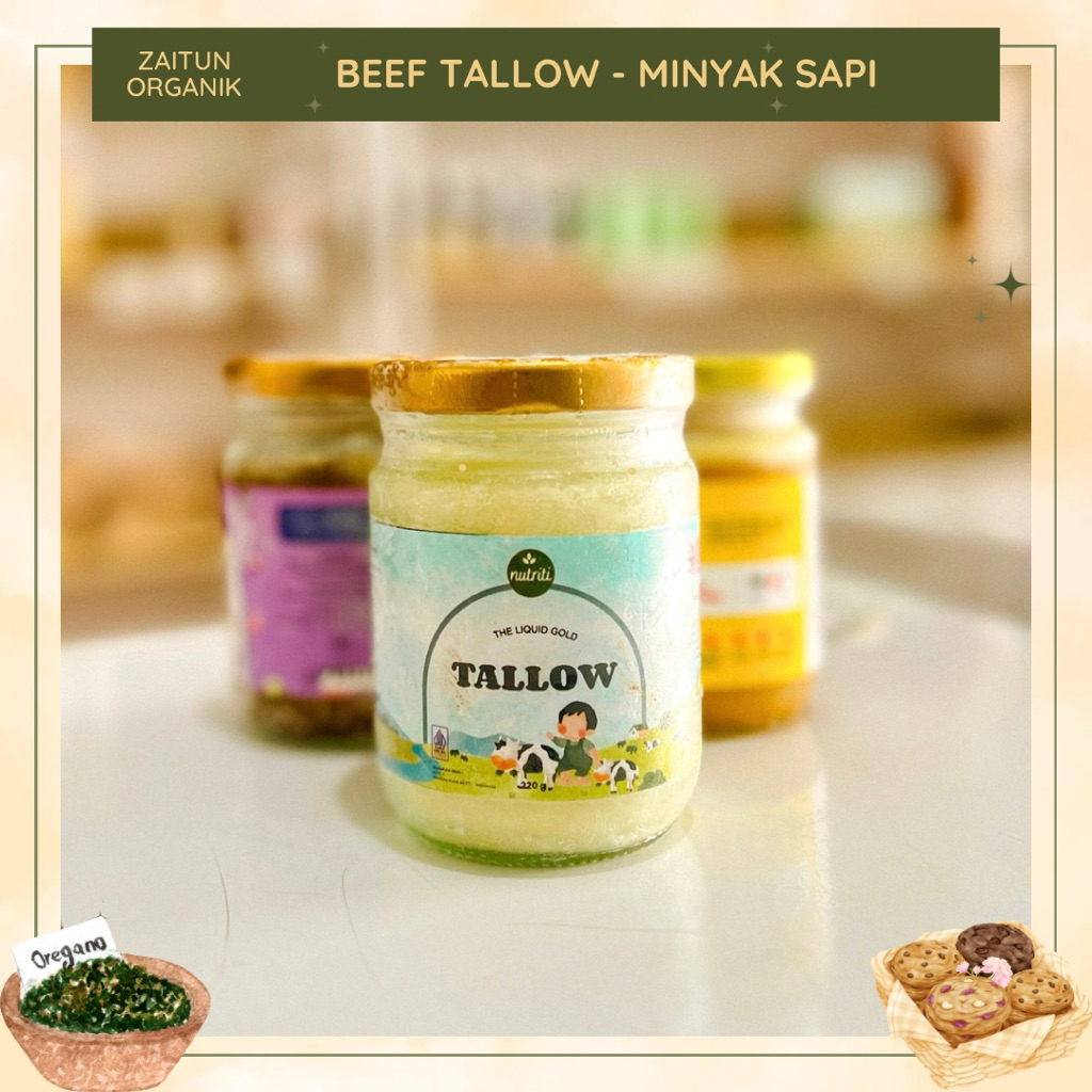 Beef tallow | Tallow | Beef tallow grassfed | Minyak sapi grassfed | Nutriti | Lemak sapi grassfed