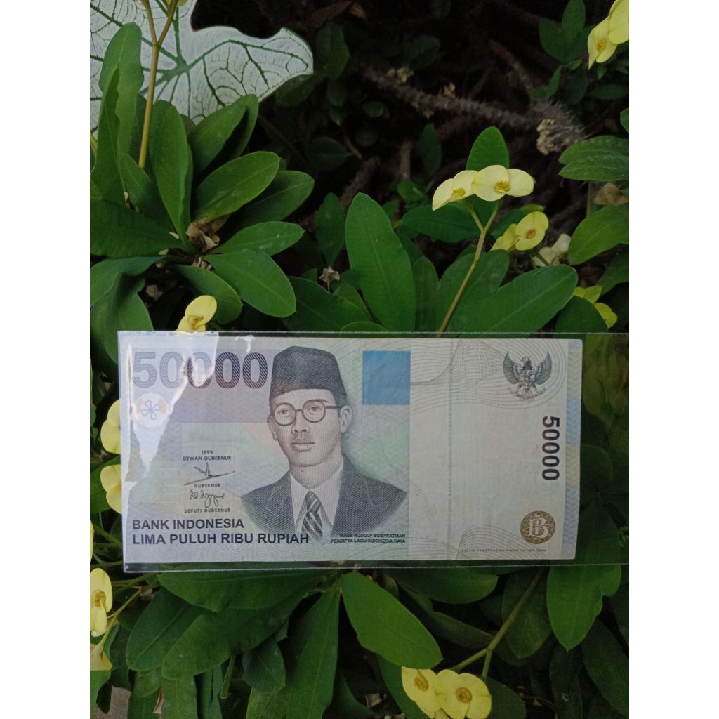 Uang Kuno Asli 50.000 rupiah