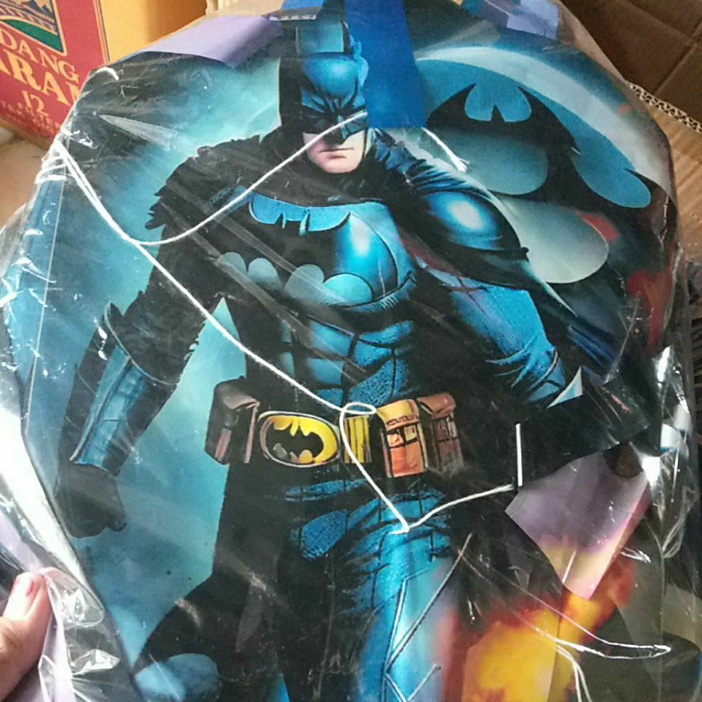 layangan plastik karakter..