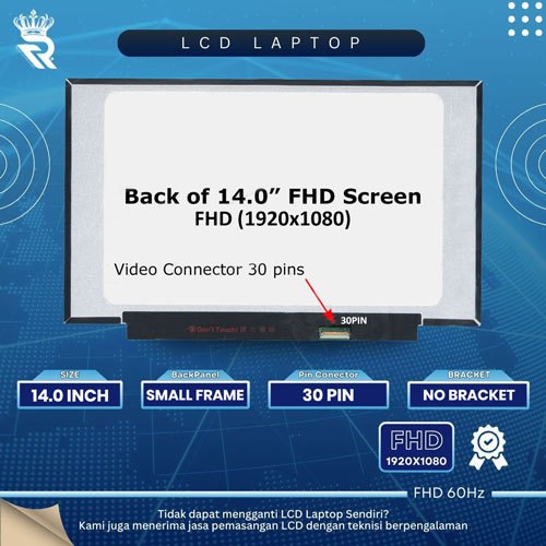 LED LCD For Laptop Acer SWIFT 1 SF114-32 SF114-33 SF114-34 14.0 30pin SF NB FHD - Garansi