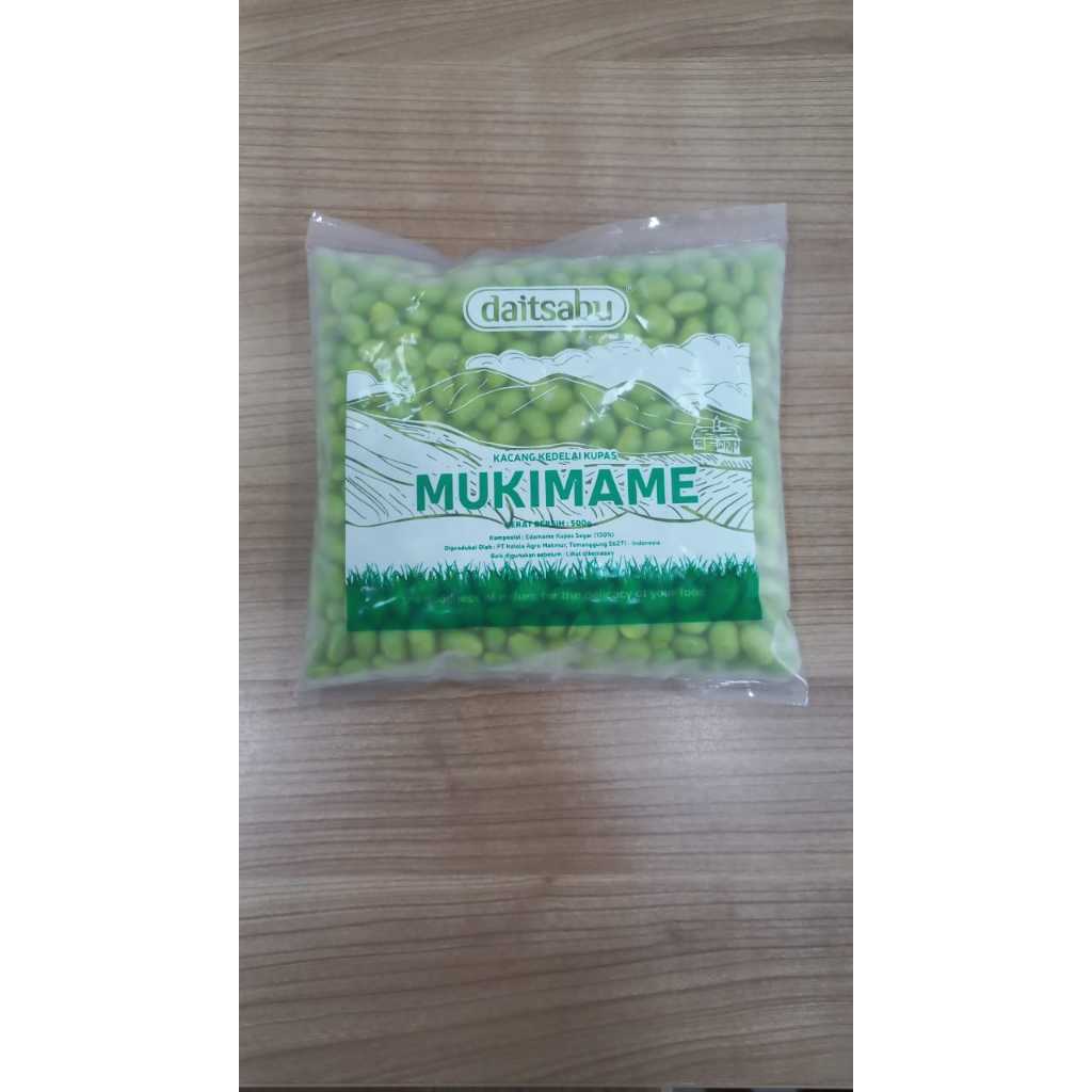 MUKIMAME ( EDAMAME KUPAS ) 500 GR