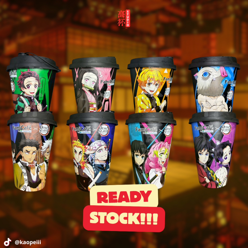 Tanjiro, Nezuko, Zenitsu, Inosuke, All Hashira Cup | Demon Slayer x Fami Collectible Cup [Resell]