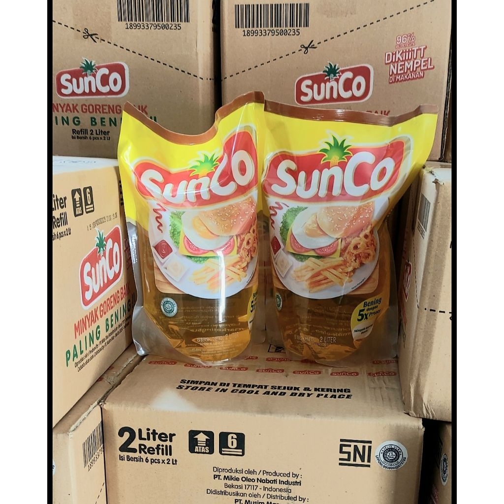

Minyak Goreng SUNCO pouch 2L 1DUS