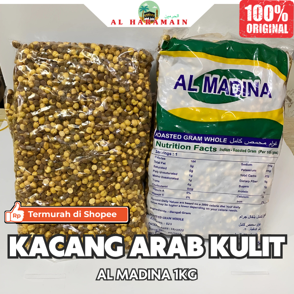 

Kacang Arab Kulit Al Madina Premium 1KG Termurah Asli Gurih Grade A Original Premium Oleh Oleh Haji