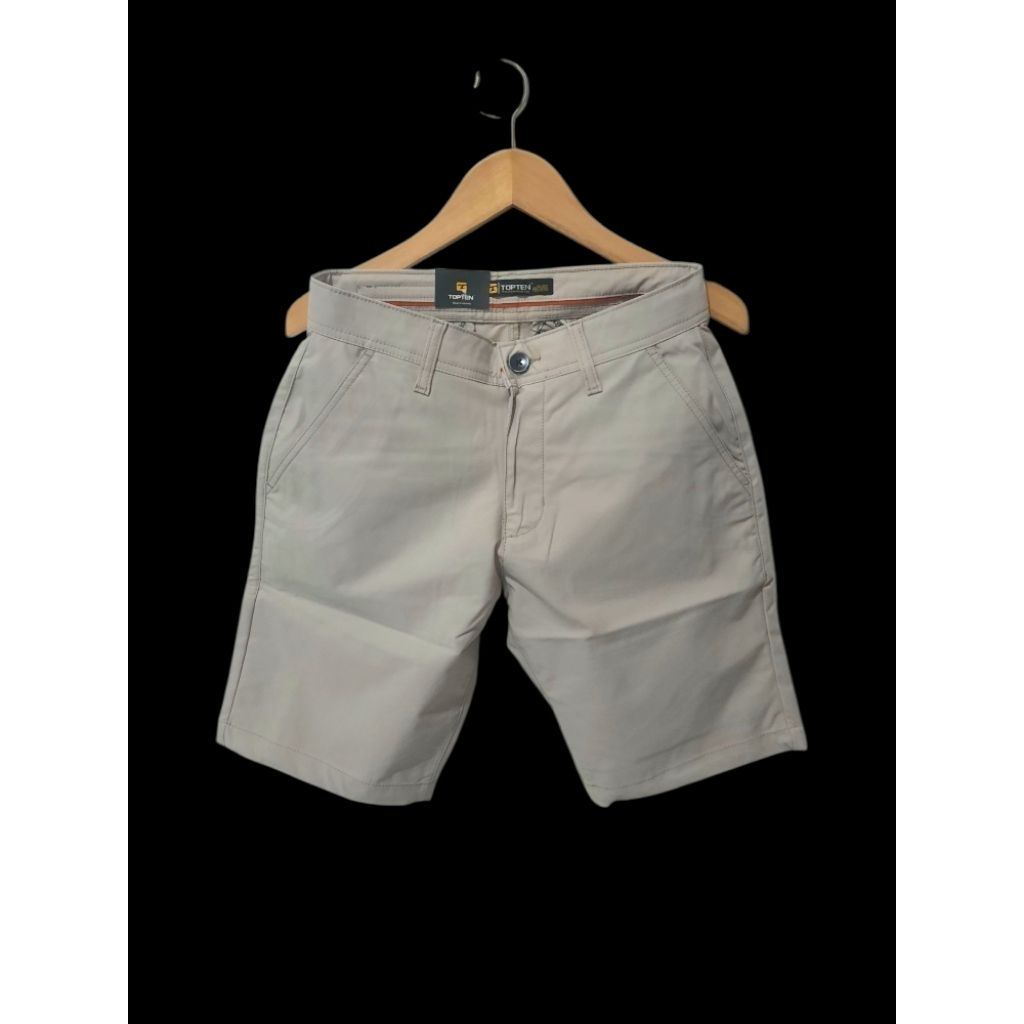 (TOPTEN) CELANA PENDEK CHINO PRIA BRAND TOPTEN ORIGINAL KOLEKSI TERBARU