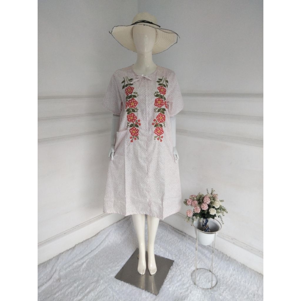 Daster bordir malang daster pendek