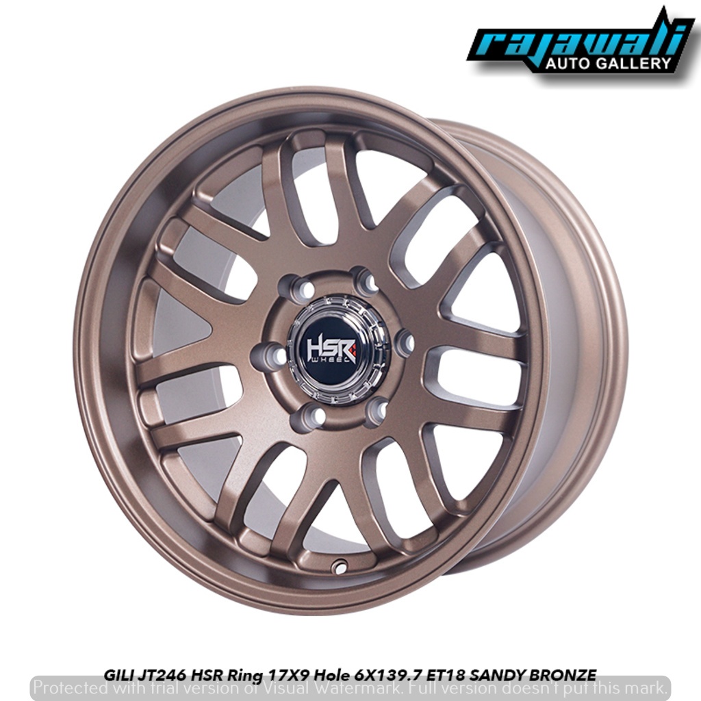 Velg Mobil Gili HSR R17 Offroad Sandy Bronze