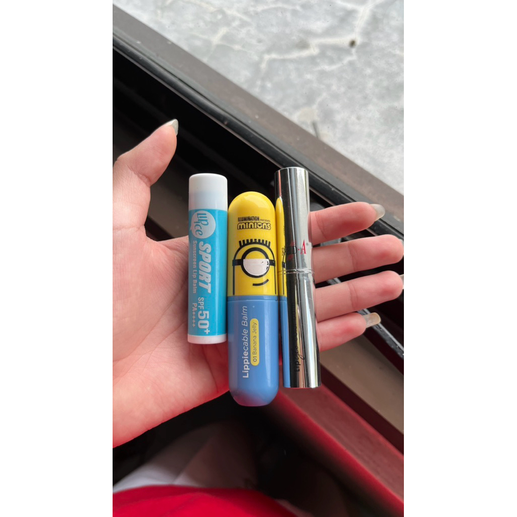 Take All Lip Balms, Esqa Barbie Highlighter