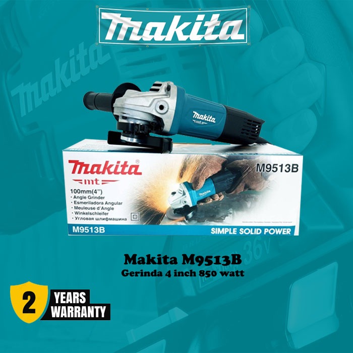 Makita 9513B gerinda listrik 4 inch 850 watt switch belakang original MAKITA