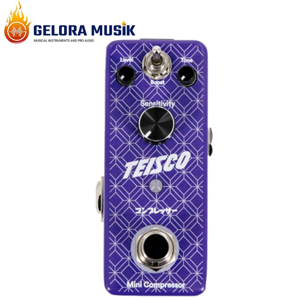 Pedal Gitar Mini Teisco Compressor