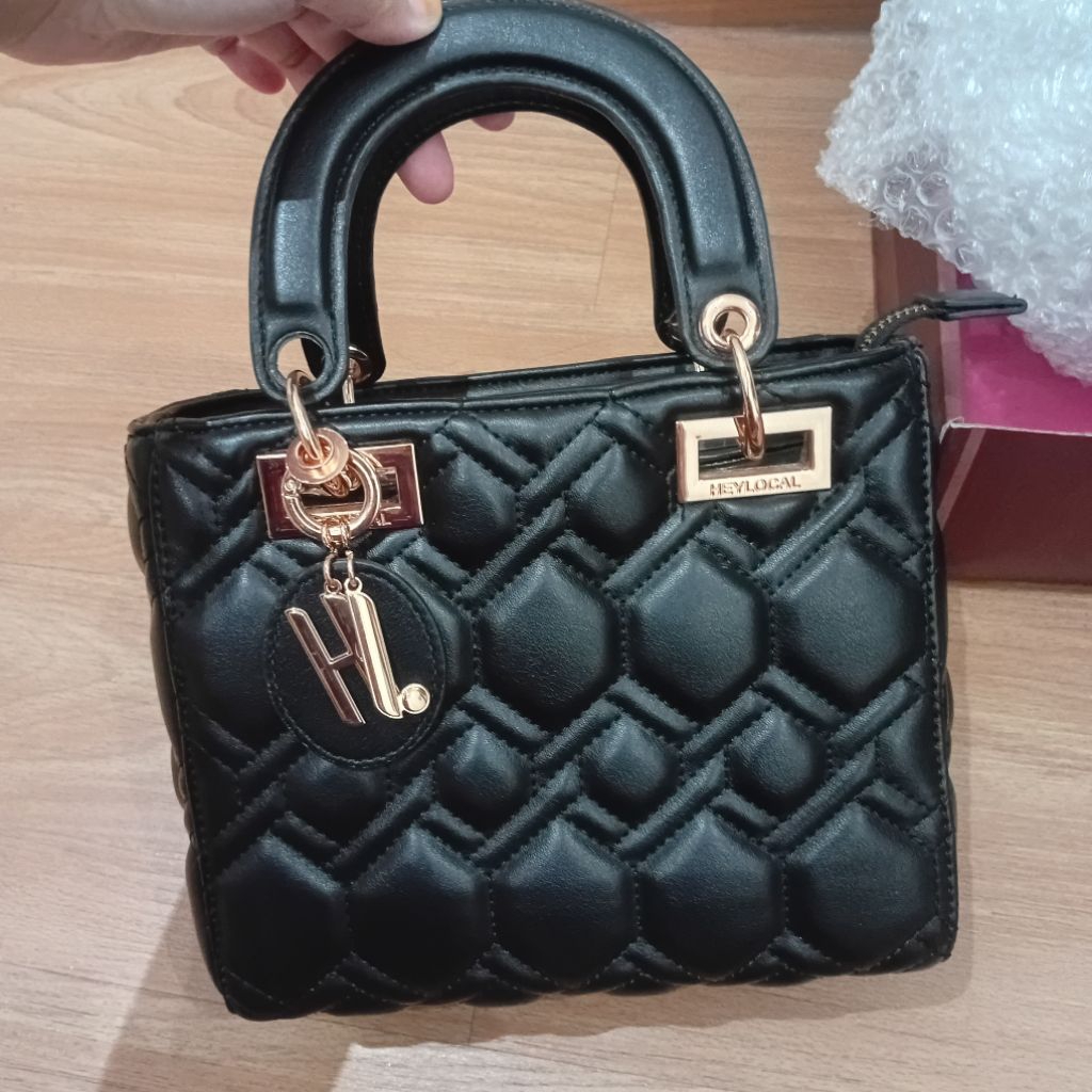 Bloom Bag Midi Daffodil Black Heylocal Preloved Defect