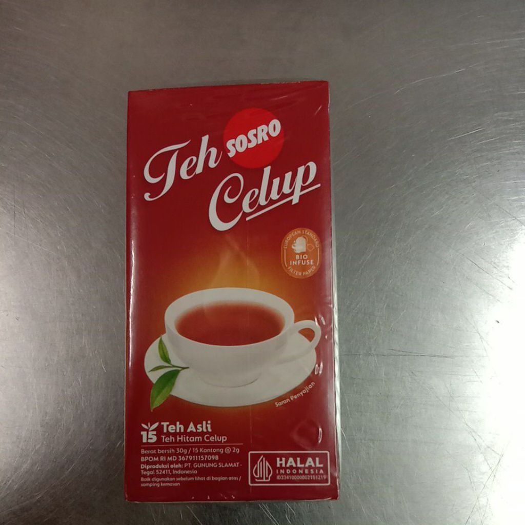 

Teh Sosro Celup 15's