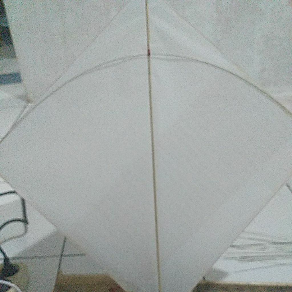 layangan sukhoi fiber kertas polos per(50 pcs)