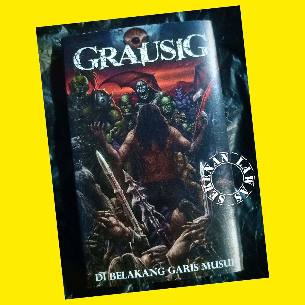 Kaset Grausig - Di Belakang Garis Musuh (Mulus)