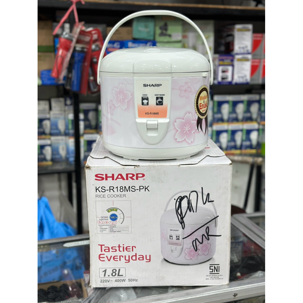 Sharp Rice Cooker KS-R18MS-PK – Kapasitas 1.8 Liter