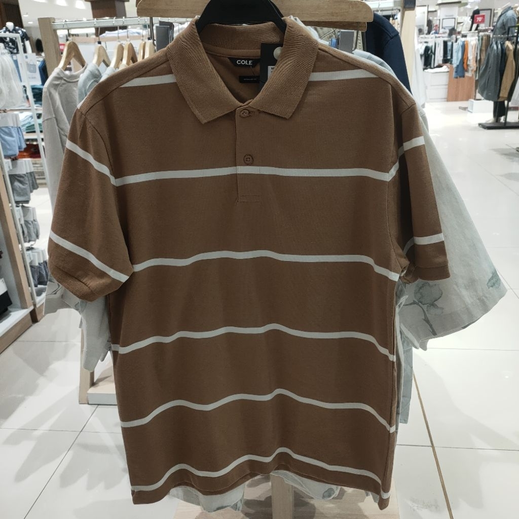kaos polo pria merk cole ori matahari dept.store