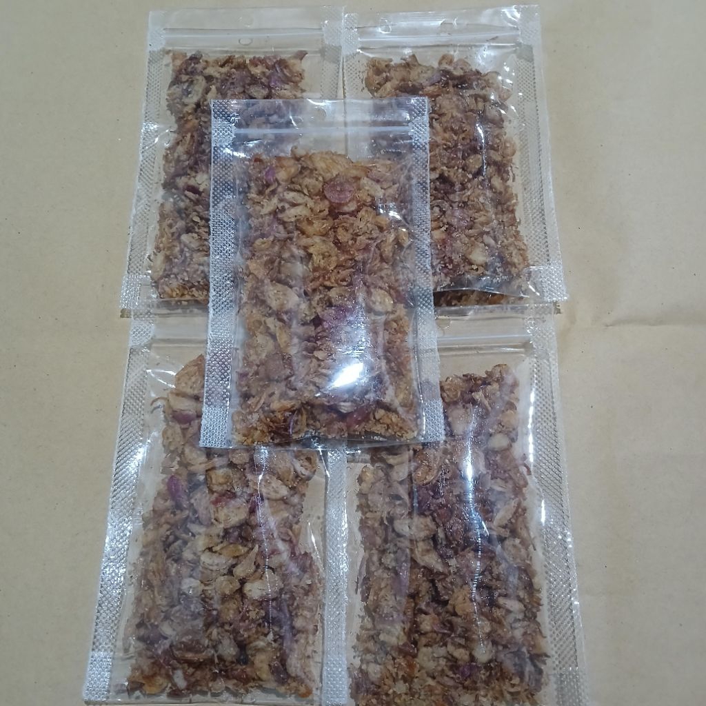 

Bawang goreng / brambang goreng isi 5 pcs