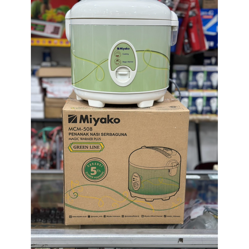 Miyako MCM 508 Magic Warmer Plus – Green Line