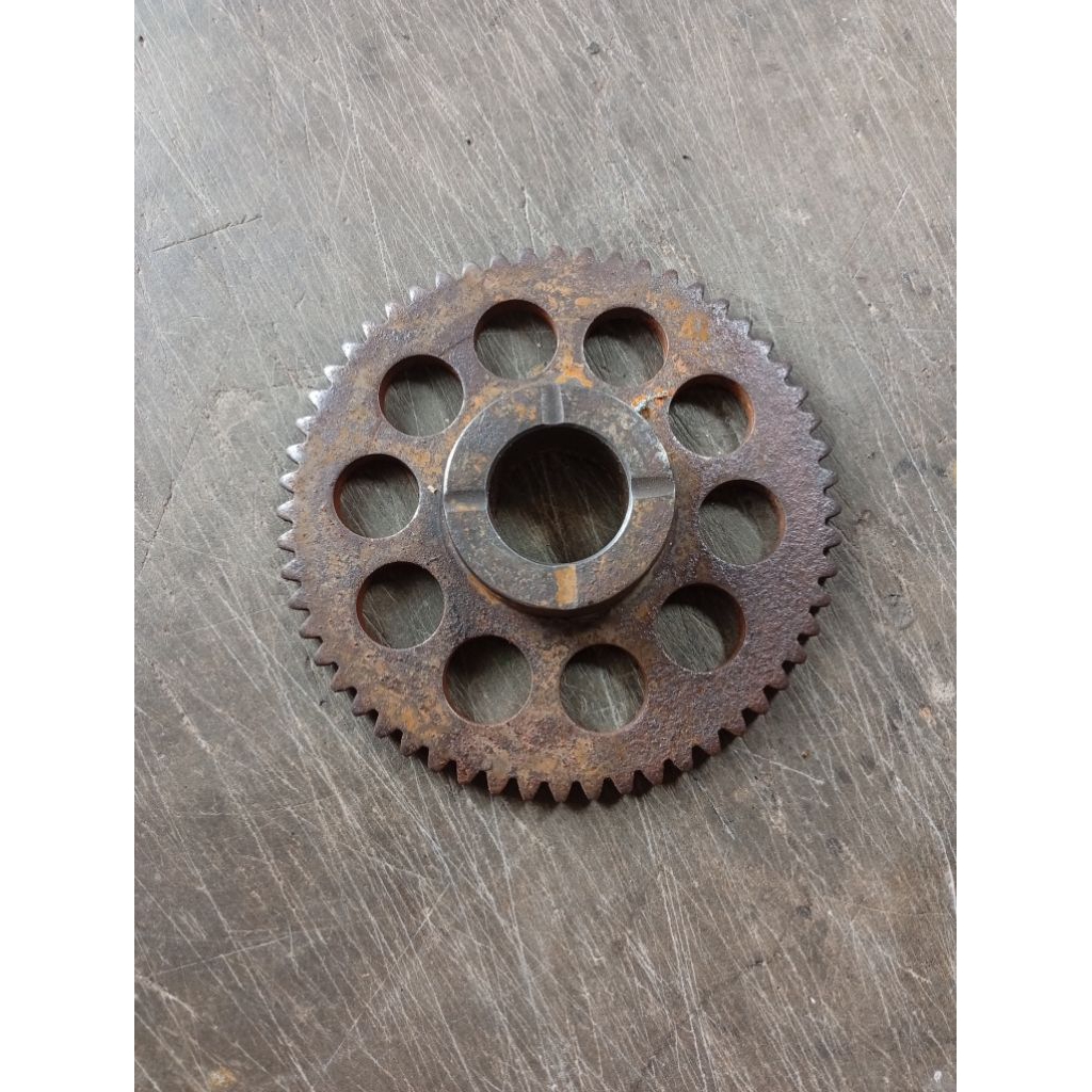 Gigi Gear Ger Besar Penghantar Dinamo Stater Starter Honda Megapro MP Tiger Lama Tirev Original Seco