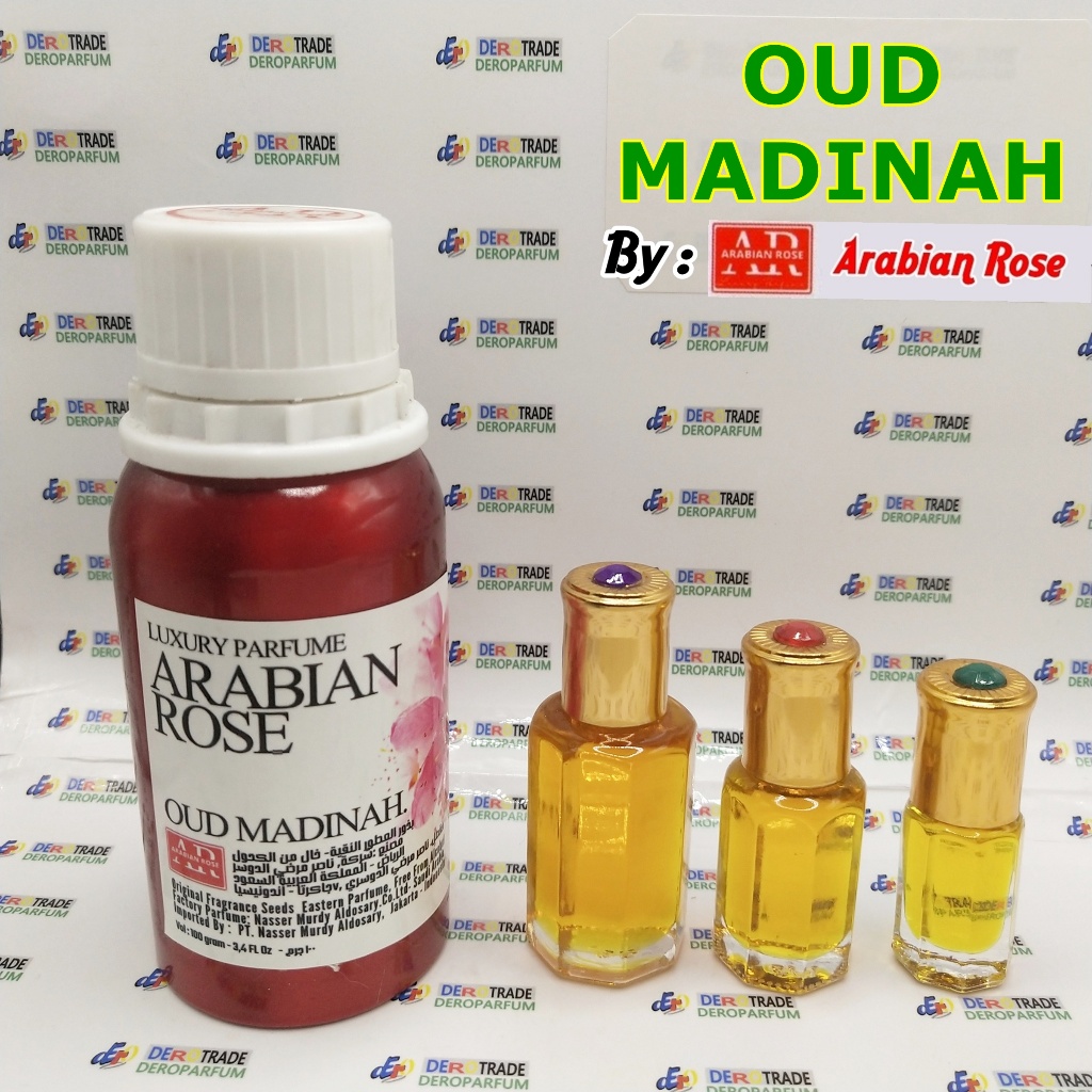 PARFUM OUD MADINAH BY ARABIAN ROSE BIBIT MINYAK WANGI