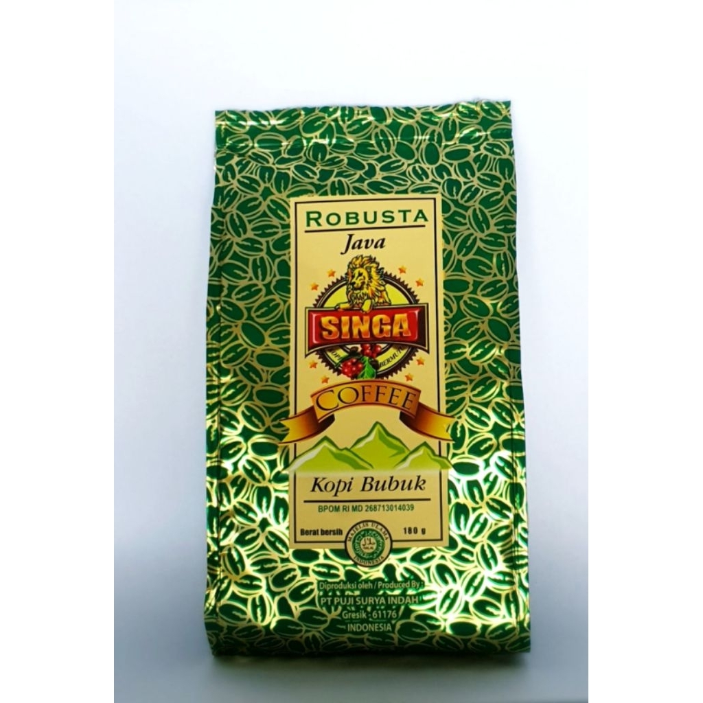 

Kopi singa robusta 180gram