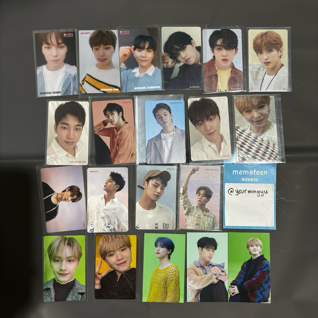 SEVENTEEN - HMV Japan Album Benefit Photocard (Clearance Sale)