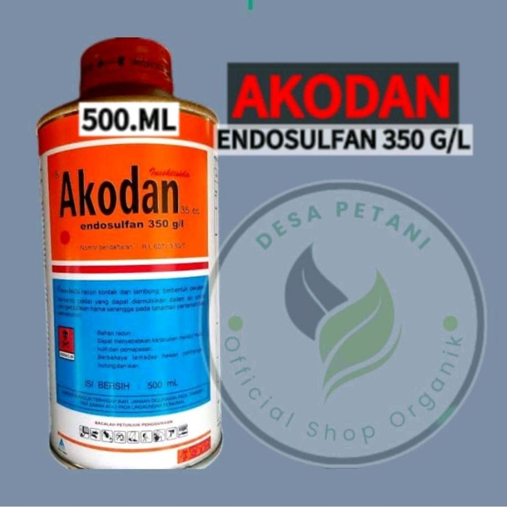 INSEKTISIDA AKODAN ENDOSULFAN OBAT SERANGGA - 500.ML untuk tanaman 100% Ampuh