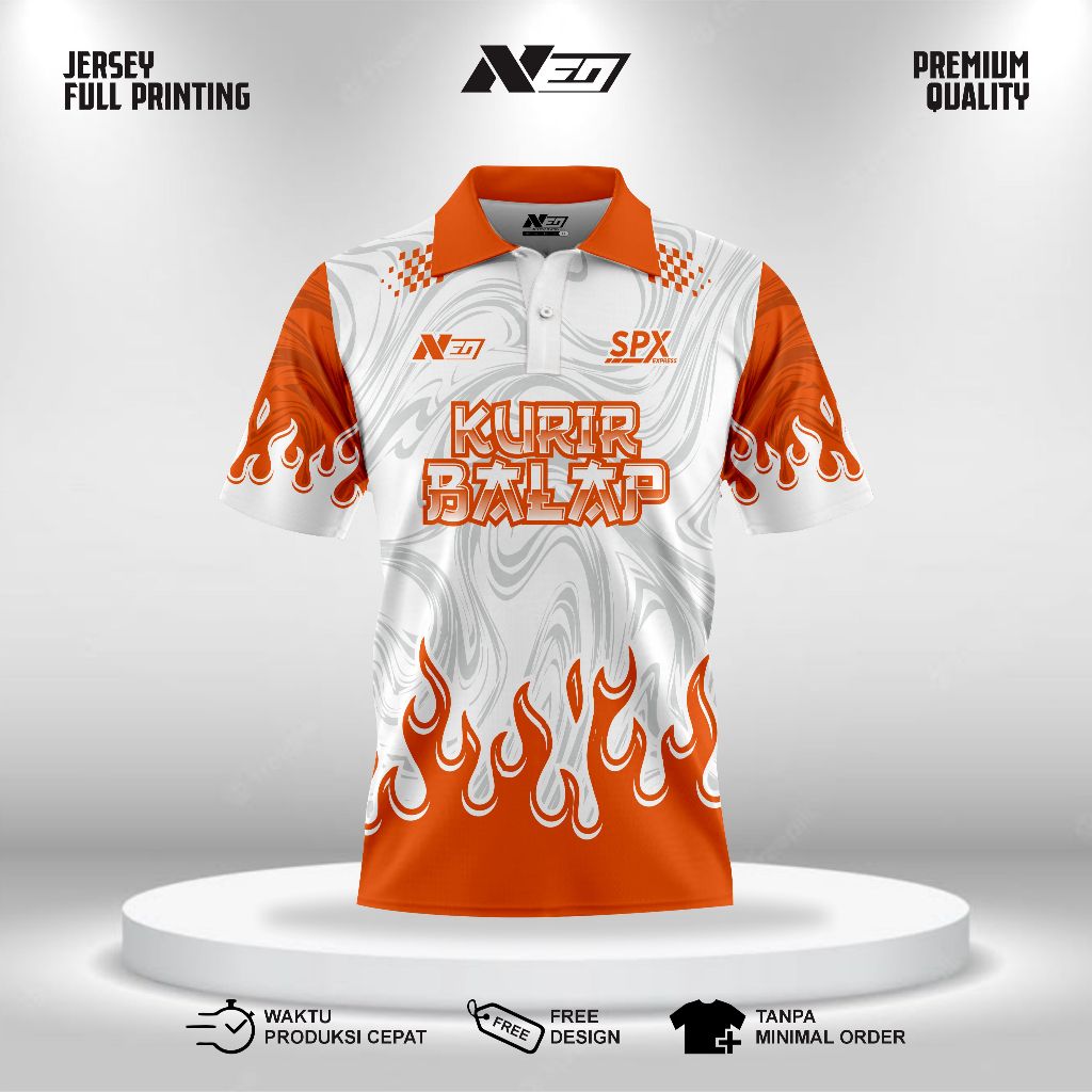 NeoSport | JERSEY VINTAGE KURIR BALAP SPX EXPRESS / CASUAL / STYLE / BISA CUSTOM