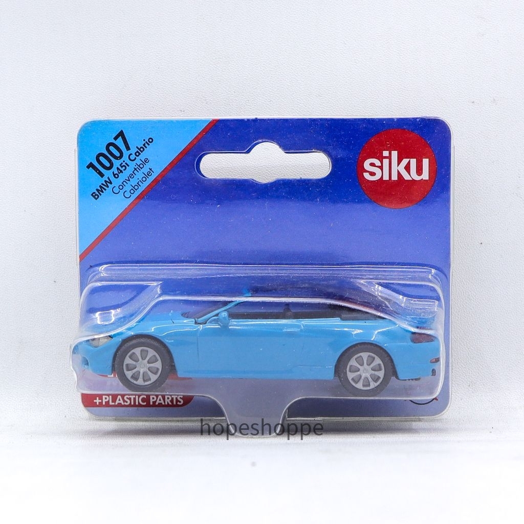 Siku 1007 BMW 645i Cabriolet Original Diecast Mobil