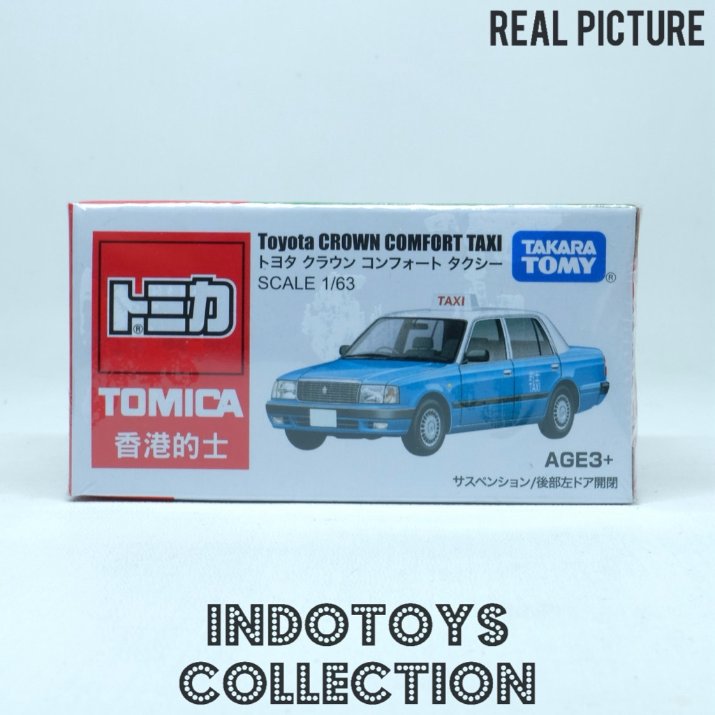 Tomica ~ Toyota Crown Comfort Taxi Biru