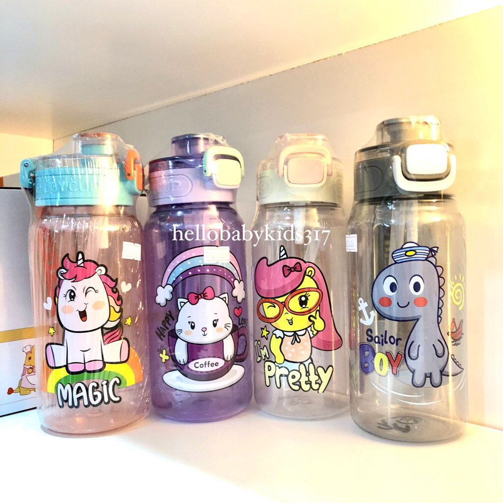 Botol Minum Anak Anak Motif Lucu / Tumbler Anak Perempuan Laki Laki