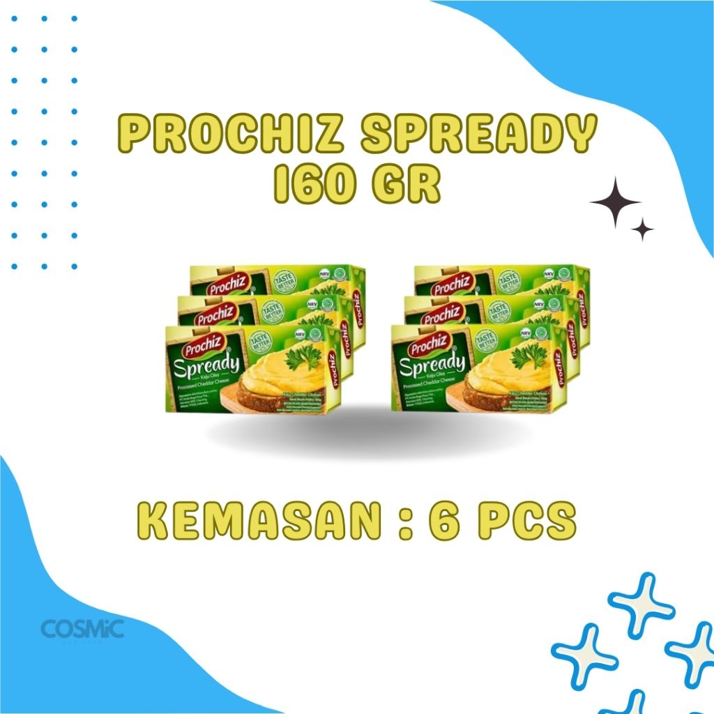 

PROCHIZ SPREADY / OLES 160GR x 6 PCS