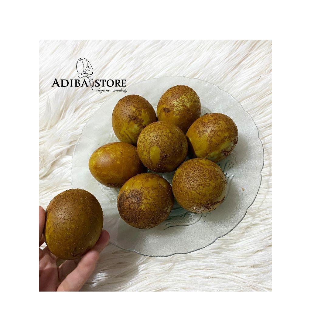 

TELOR ASIN ASLI BREBES RASA PINDANG KUNING TELOR MASIR || TELOR ASIN 100% ASLI BREBES TERMURAH 1 Box isi 10 Butir || Oleh-oleh Brebes || Adiba Store || Pindia Putri Sutoyo