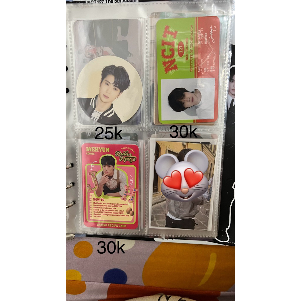 Pc Photocard Jaehyun Nct 127 CC NCIT Baker House