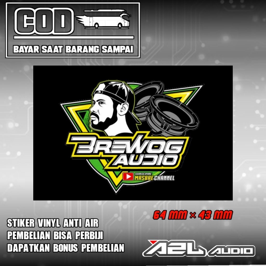 stiker brewog audio
